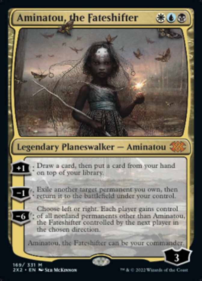 Aminatou, the Fateshifter [Double Masters 2022] | Jomio and Rueliete's Cards and Comics