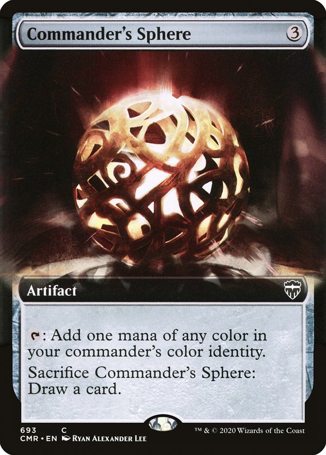 Commander's Sphere (Extended Art) [Commander Legends] | Jomio and Rueliete's Cards and Comics