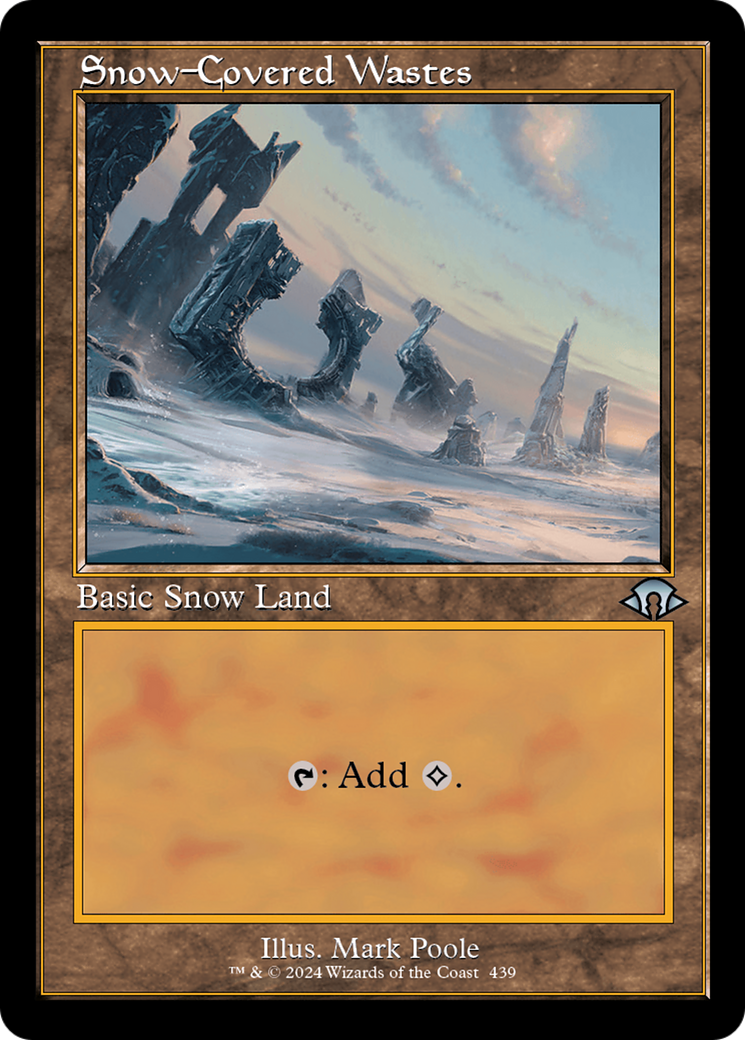 Snow-Covered Wastes (Retro) [Modern Horizons 3] | Jomio and Rueliete's Cards and Comics