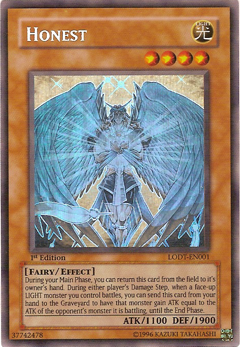 Honest [LODT-EN001] Ghost Rare | Jomio and Rueliete's Cards and Comics