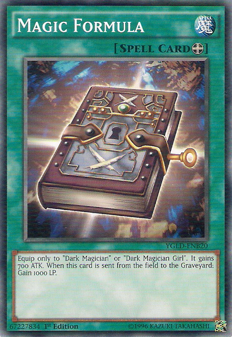 Magic Formula [YGLD-ENB20] Common | Jomio and Rueliete's Cards and Comics