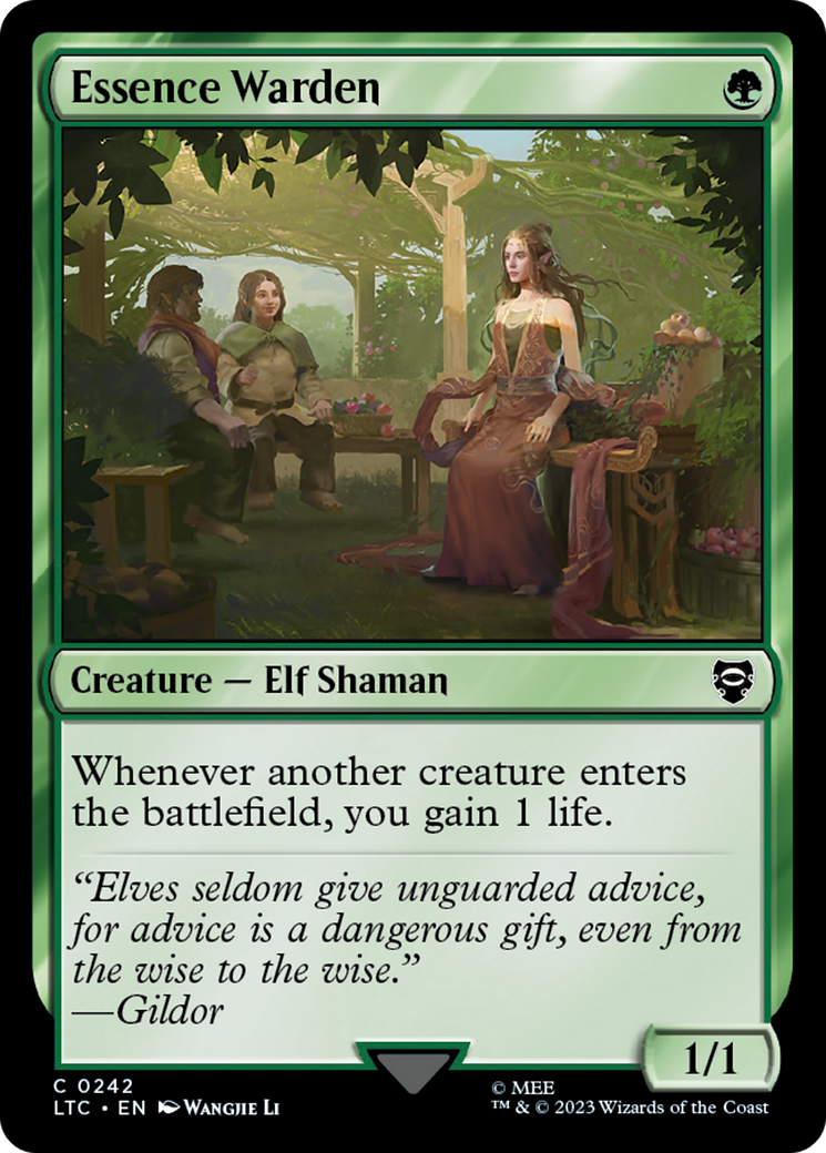 Essence Warden [The Lord of the Rings: Tales of Middle-Earth Commander] | Jomio and Rueliete's Cards and Comics