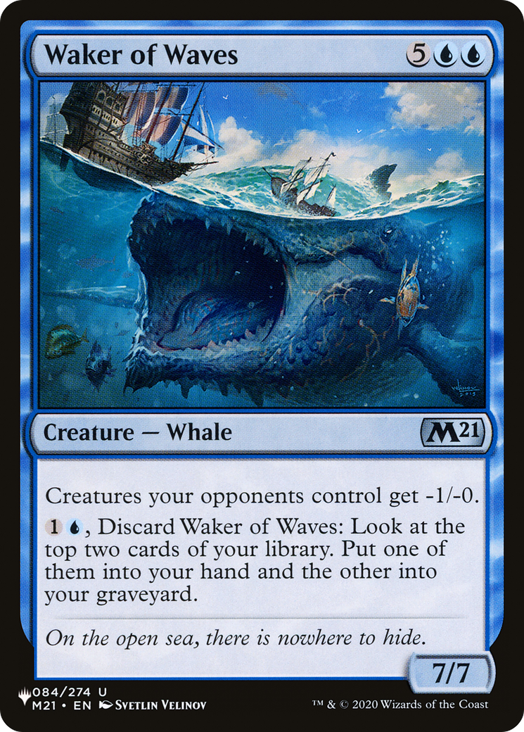 Waker of Waves [The List] | Jomio and Rueliete's Cards and Comics