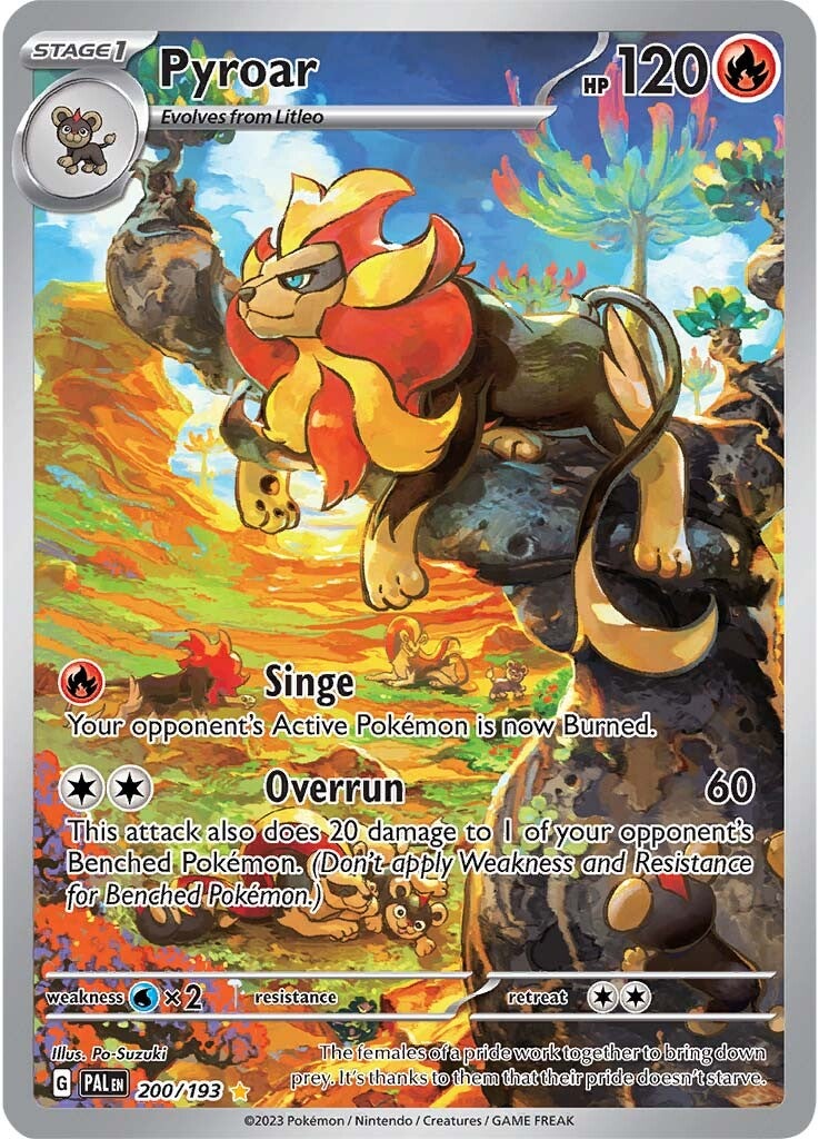 Pyroar (200/193) [Scarlet & Violet: Paldea Evolved] | Jomio and Rueliete's Cards and Comics