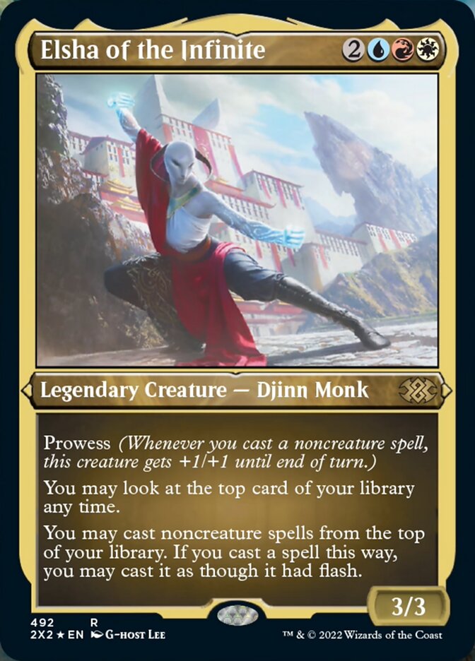 Elsha of the Infinite (Foil Etched) [Double Masters 2022] | Jomio and Rueliete's Cards and Comics