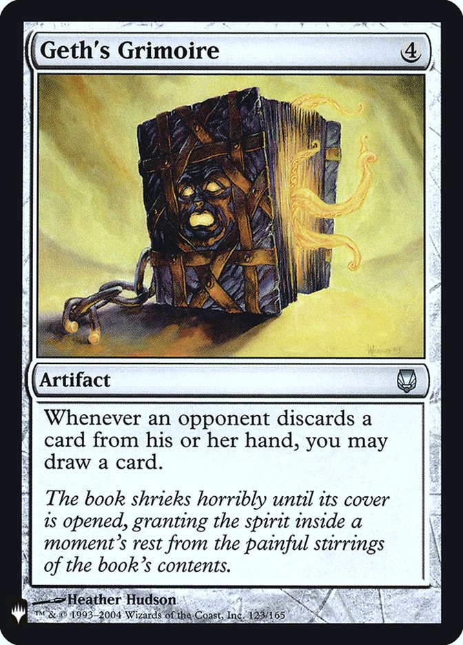 Geth's Grimoire [Mystery Booster] | Jomio and Rueliete's Cards and Comics