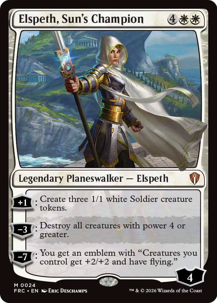 Elspeth, Sun's Champion [Reality Fracture Commander] | Jomio and Rueliete's Cards and Comics