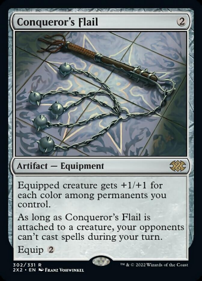 Conqueror's Flail [Double Masters 2022] | Jomio and Rueliete's Cards and Comics