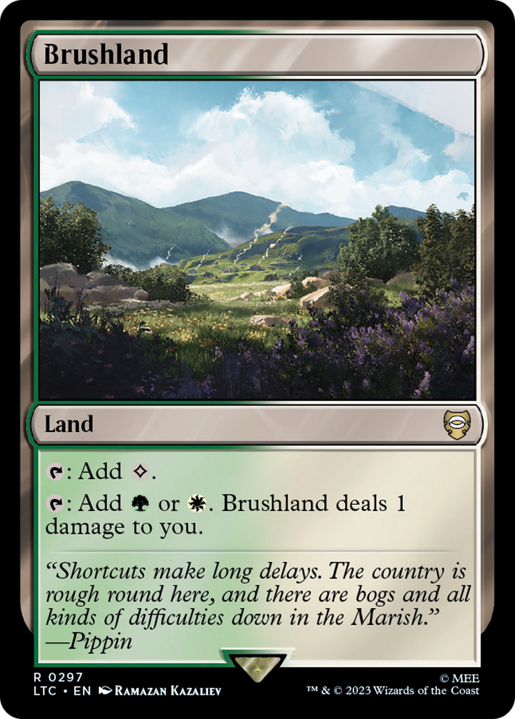 Brushland [The Lord of the Rings: Tales of Middle-Earth Commander] | Jomio and Rueliete's Cards and Comics