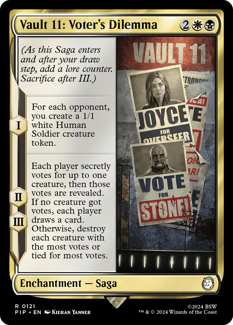 Vault 11: Voter's Dilemna [Fallout] | Jomio and Rueliete's Cards and Comics