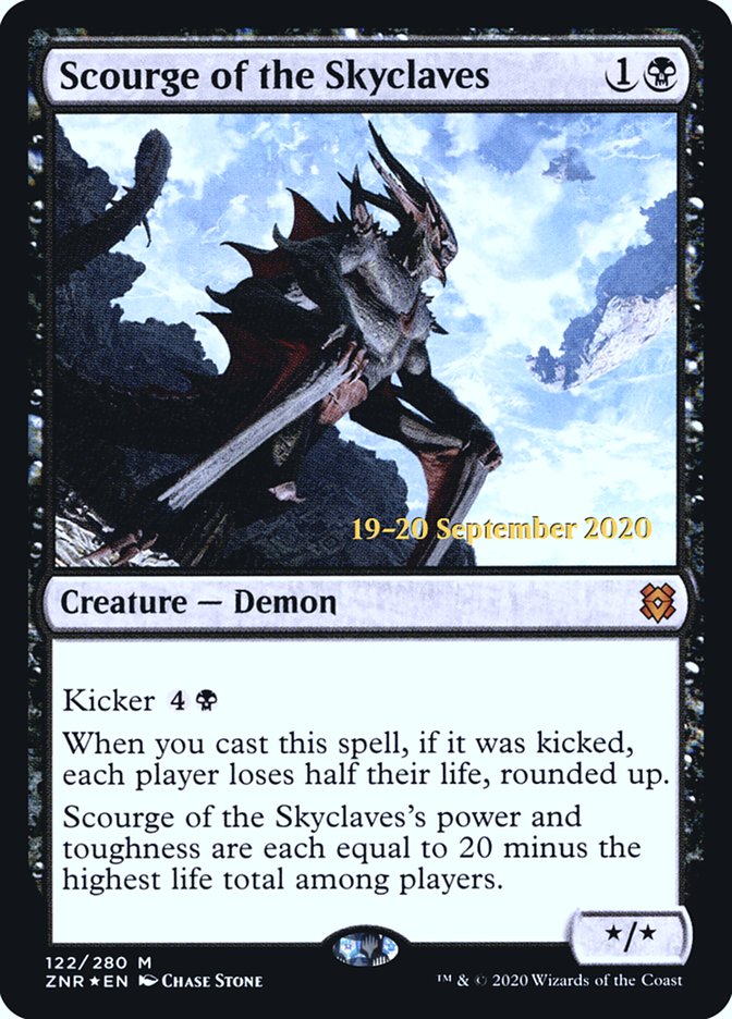 Scourge of the Skyclaves [Zendikar Rising Prerelease Promos] | Jomio and Rueliete's Cards and Comics