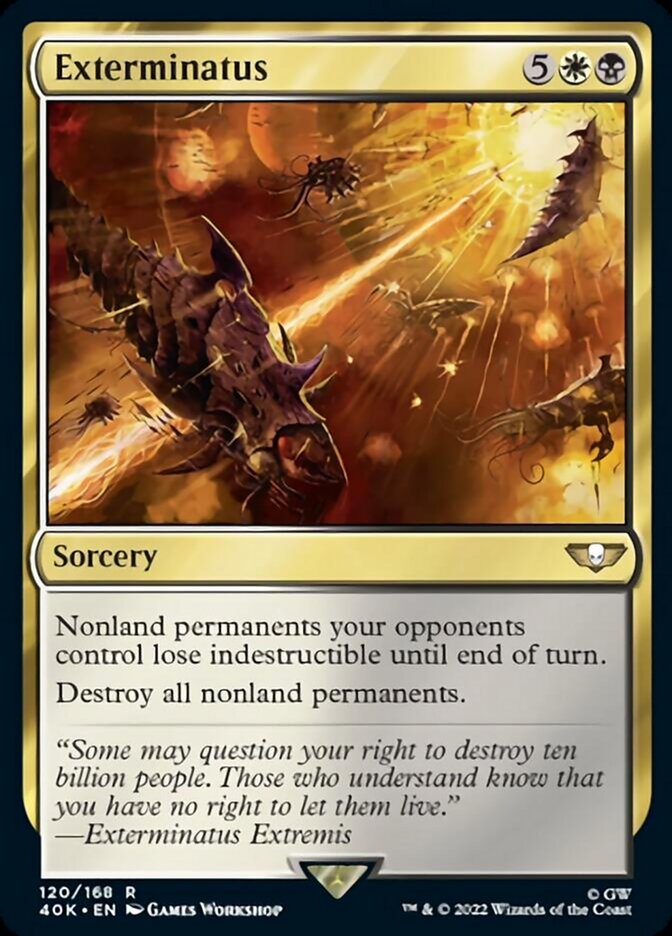 Exterminatus (Surge Foil) [Warhammer 40,000] | Jomio and Rueliete's Cards and Comics