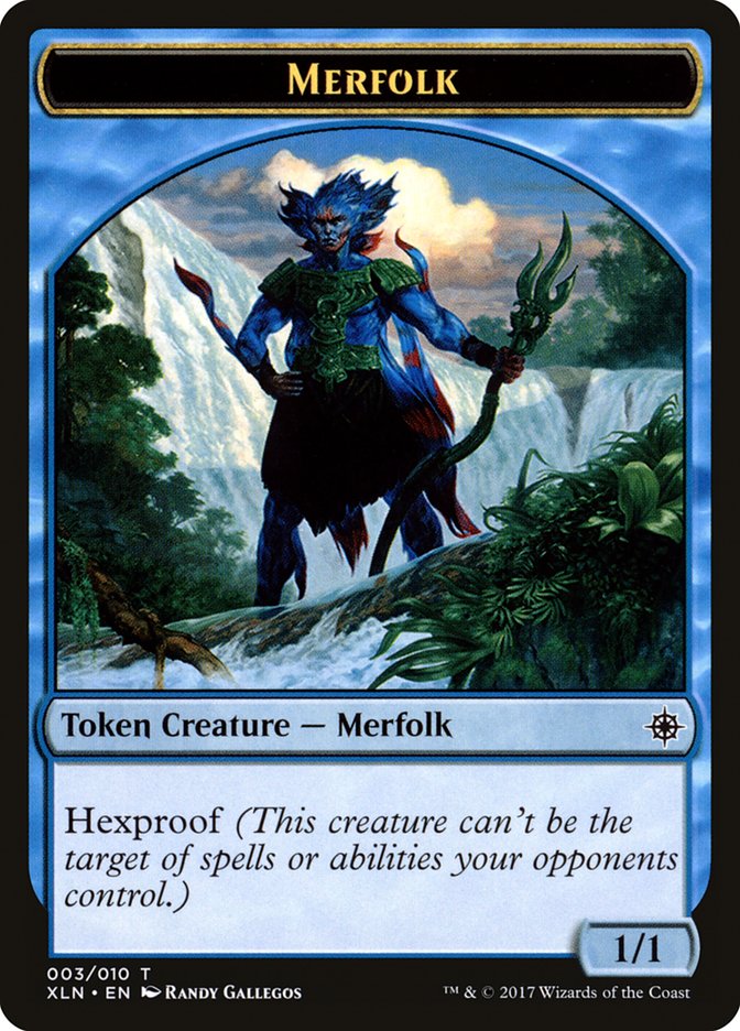 Merfolk Token [Ixalan Tokens] | Jomio and Rueliete's Cards and Comics