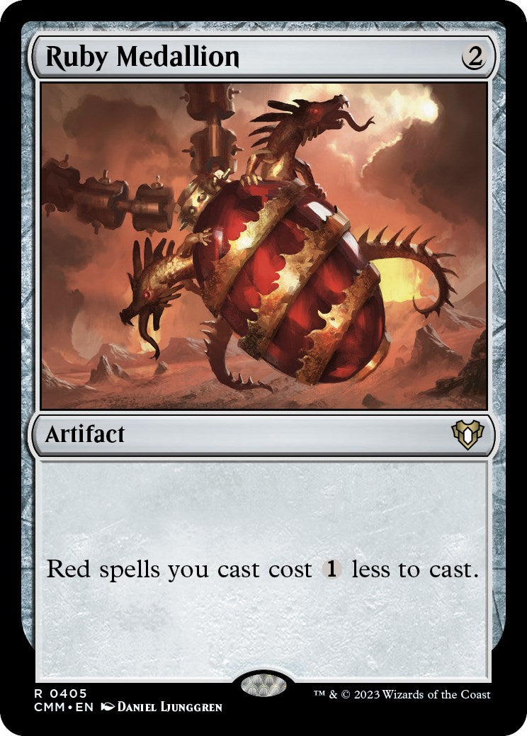 Ruby Medallion [Commander Masters] | Jomio and Rueliete's Cards and Comics