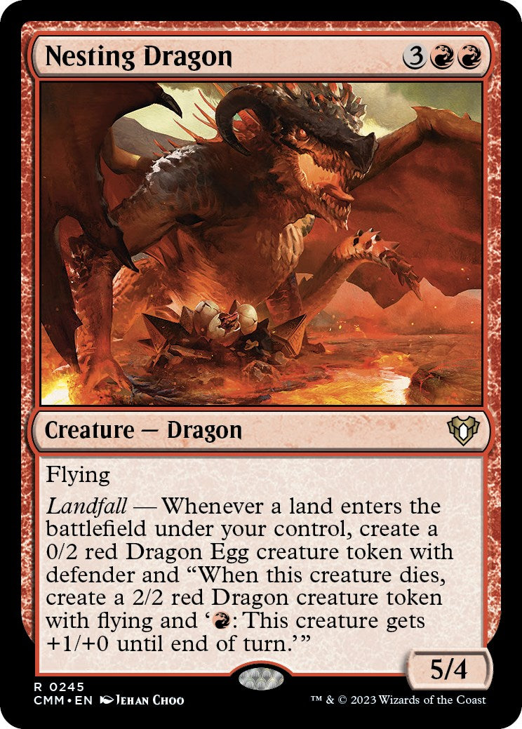 Nesting Dragon [Commander Masters] | Jomio and Rueliete's Cards and Comics