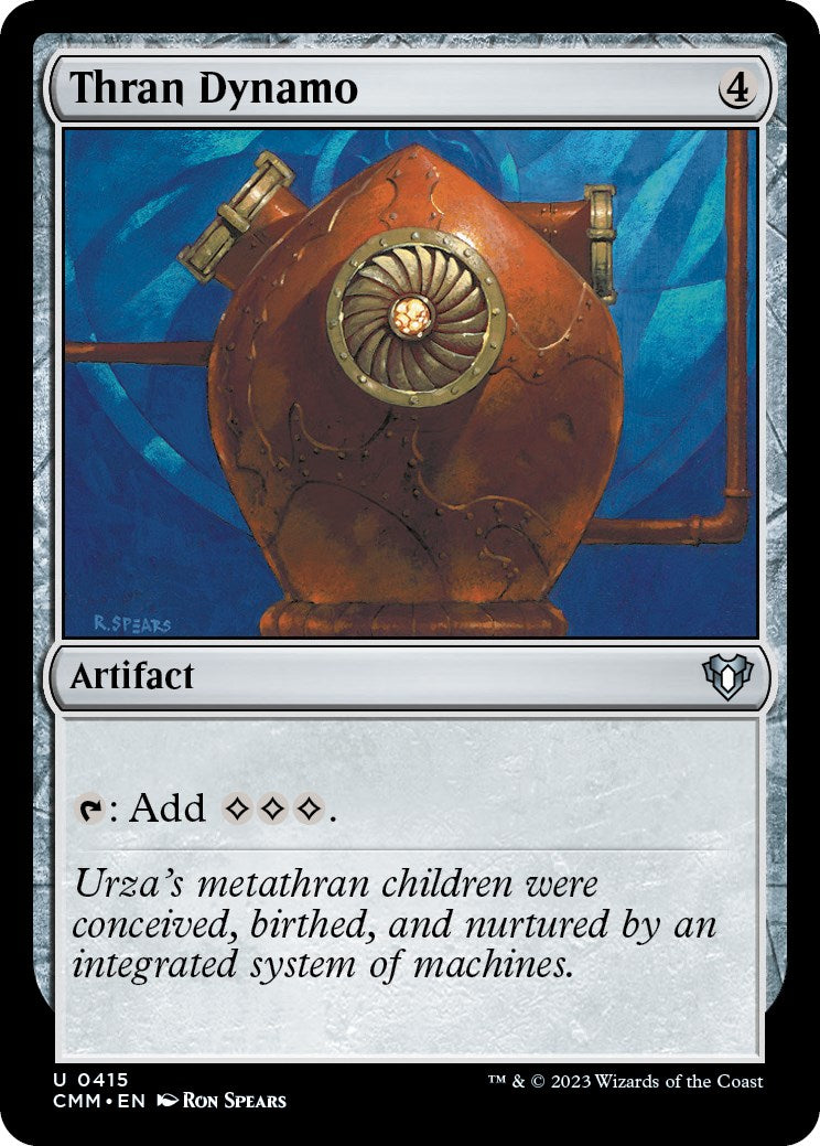 Thran Dynamo [Commander Masters] | Jomio and Rueliete's Cards and Comics