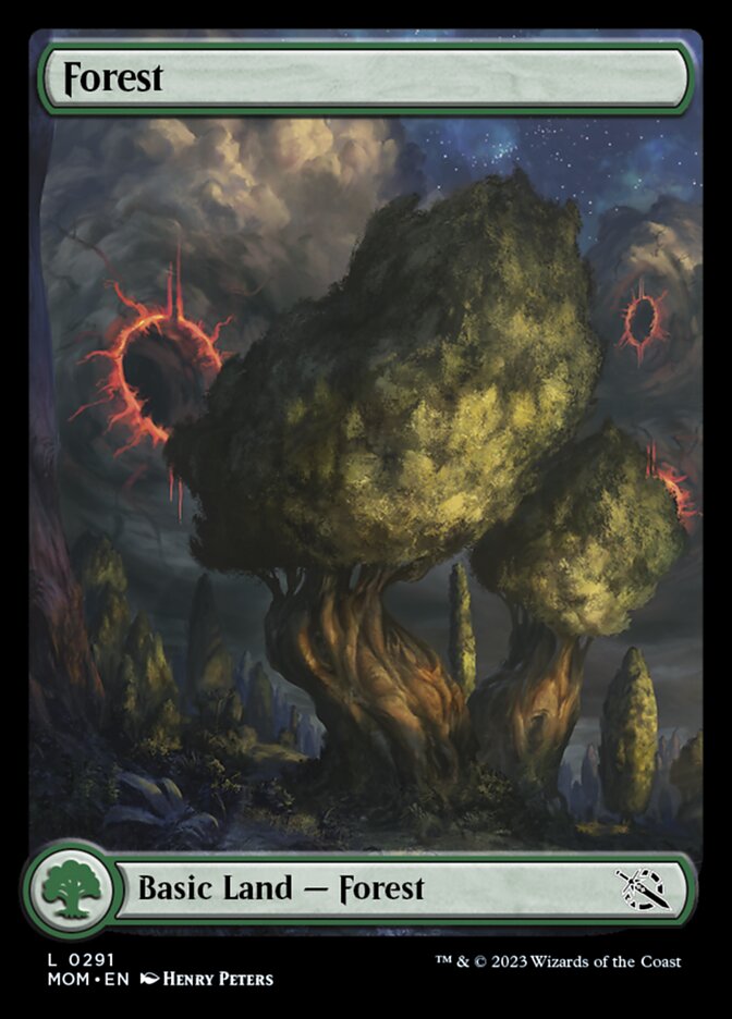 Forest (291) [March of the Machine] | Jomio and Rueliete's Cards and Comics