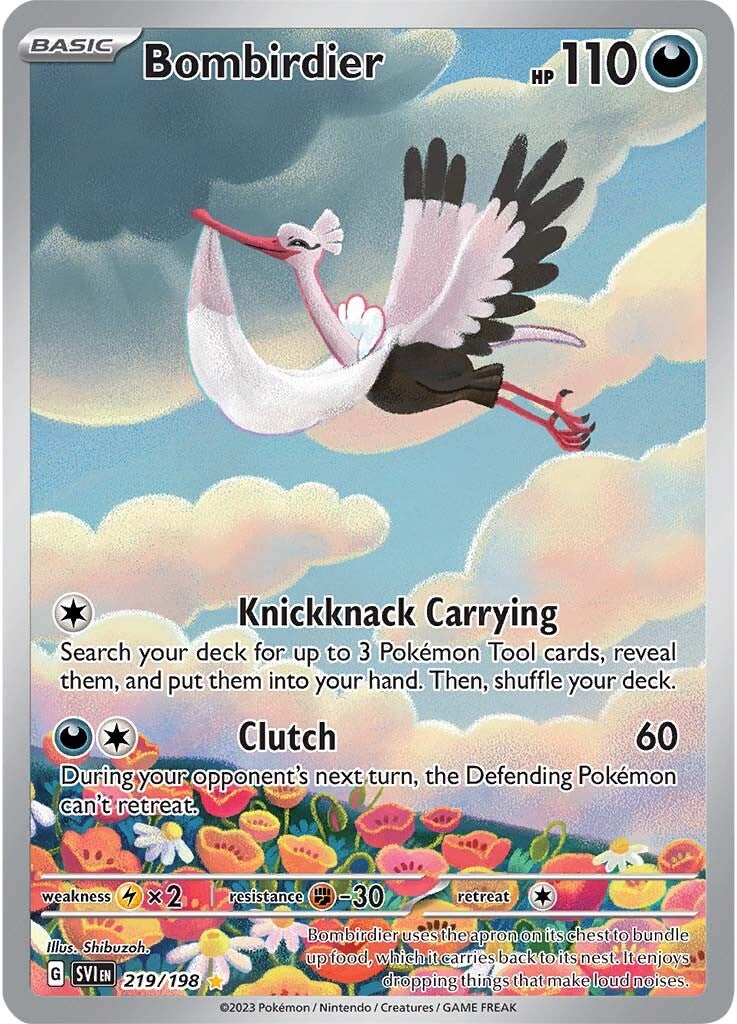 Bombirdier (219/198) [Scarlet & Violet: Base Set] | Jomio and Rueliete's Cards and Comics
