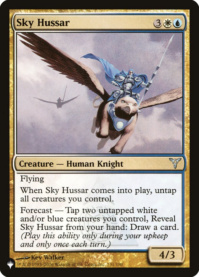 Sky Hussar [The List] | Jomio and Rueliete's Cards and Comics
