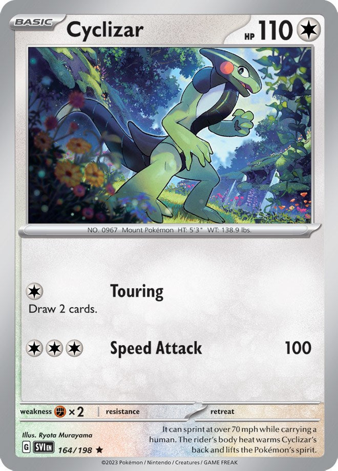 Cyclizar (164/198) (Theme Deck Exclusive) [Scarlet & Violet: Base Set] | Jomio and Rueliete's Cards and Comics