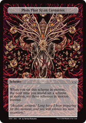 Plots That Span Centuries (Full Art) [Duskmourn: Archenemy] | Jomio and Rueliete's Cards and Comics