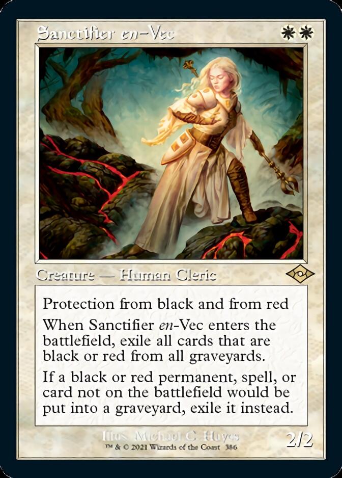 Sanctifier en-Vec (Retro) [Modern Horizons 2] | Jomio and Rueliete's Cards and Comics