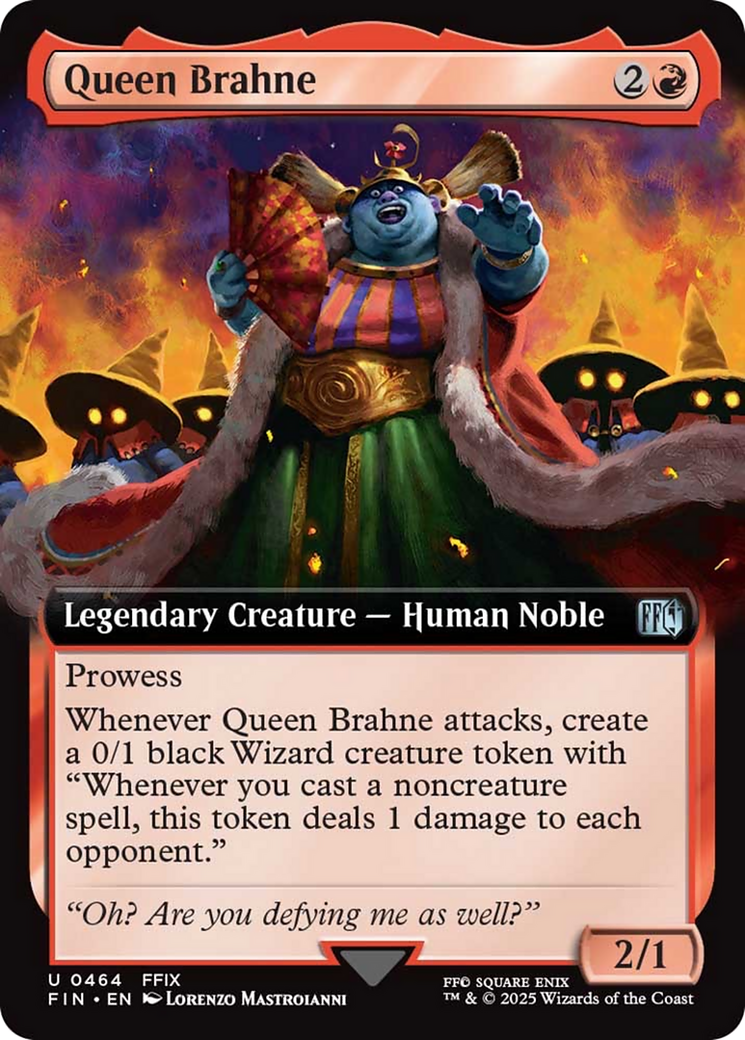 Queen Brahne (Extended Art) [FINAL FANTASY] | Jomio and Rueliete's Cards and Comics