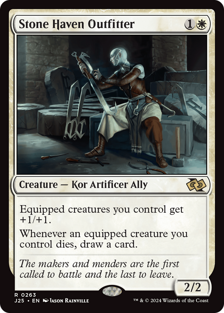 Stone Haven Outfitter [Foundations Jumpstart] | Jomio and Rueliete's Cards and Comics