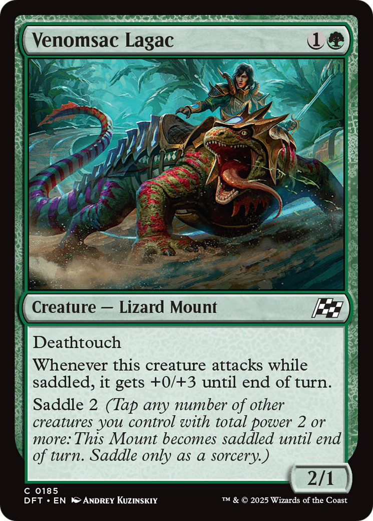 Venomsac Lagac [Aetherdrift] | Jomio and Rueliete's Cards and Comics