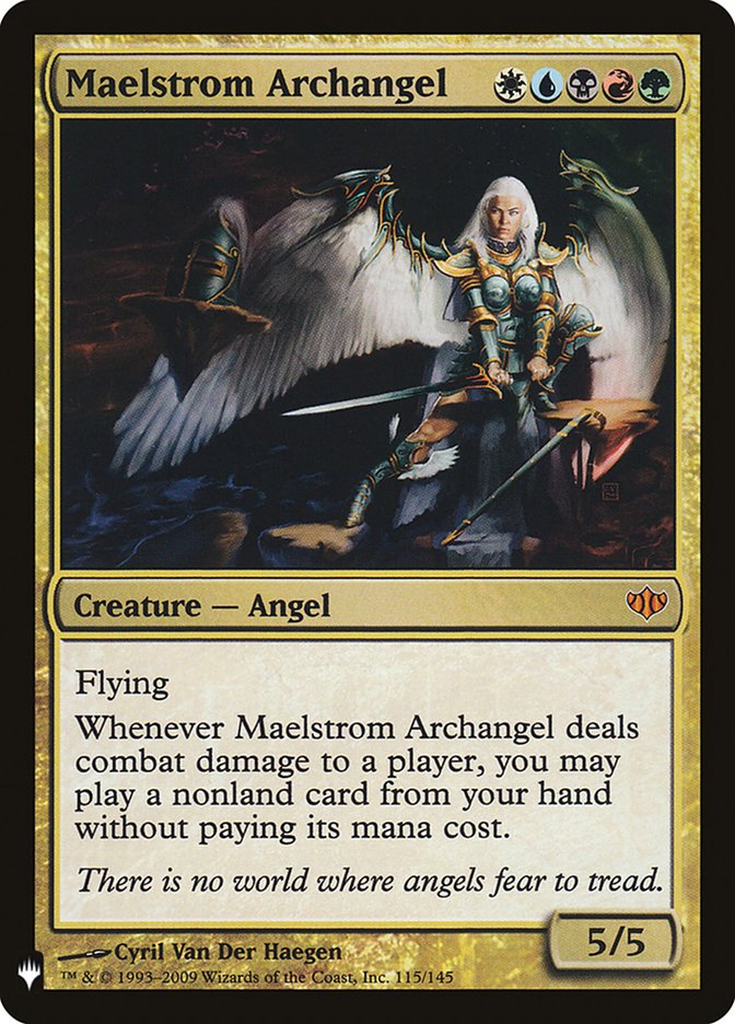 Maelstrom Archangel [The List] | Jomio and Rueliete's Cards and Comics