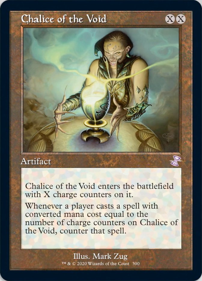 Chalice of the Void (Timeshifted) [Time Spiral Remastered] | Jomio and Rueliete's Cards and Comics