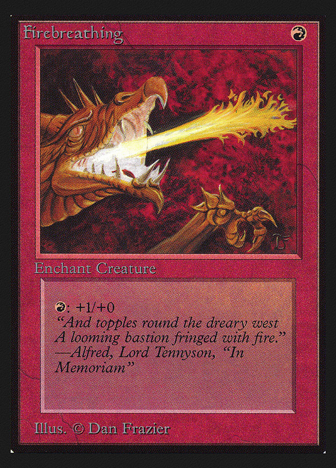 Firebreathing [International Collectors' Edition] | Jomio and Rueliete's Cards and Comics