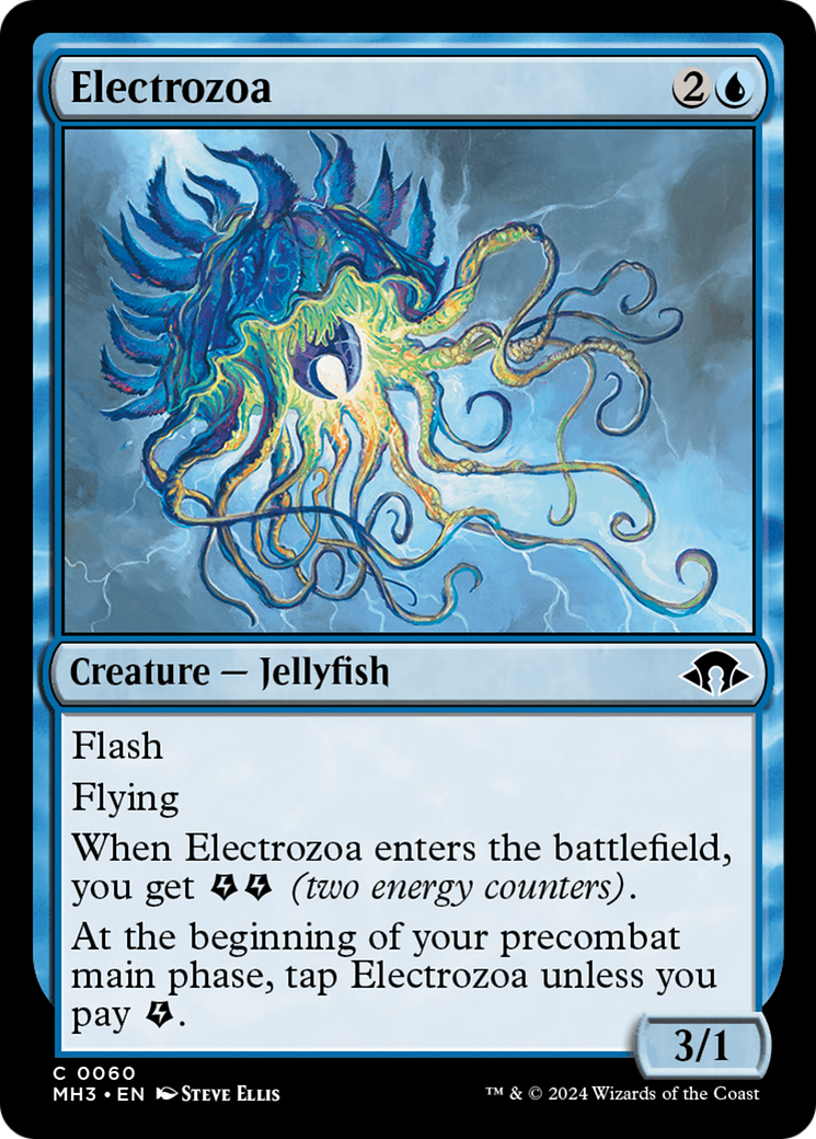 Electrozoa [Modern Horizons 3] | Jomio and Rueliete's Cards and Comics
