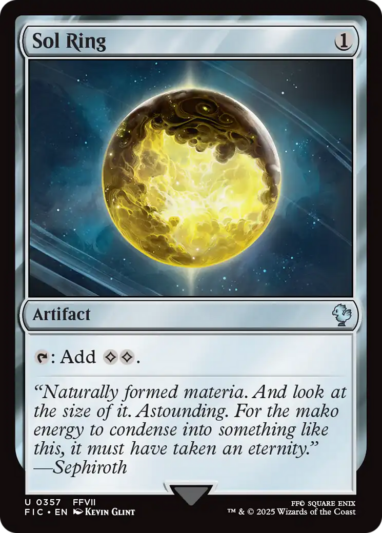 Sol Ring (0357) [FINAL FANTASY Commander] | Jomio and Rueliete's Cards and Comics