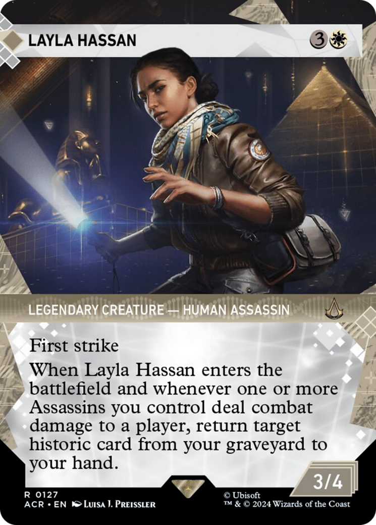 Layla Hassan (Showcase) [Assassin's Creed] | Jomio and Rueliete's Cards and Comics
