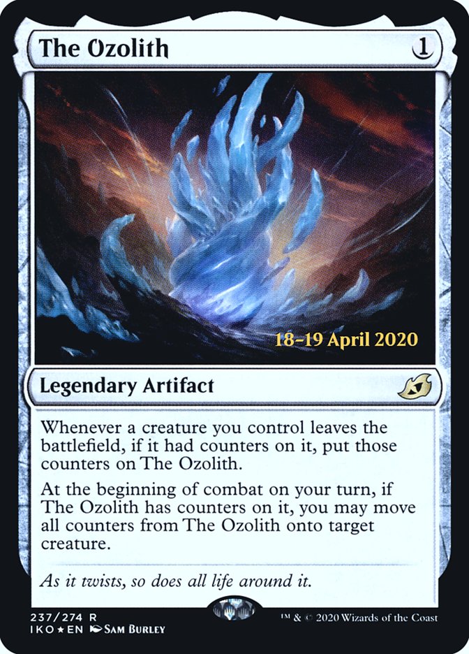 The Ozolith [Ikoria: Lair of Behemoths Prerelease Promos] | Jomio and Rueliete's Cards and Comics