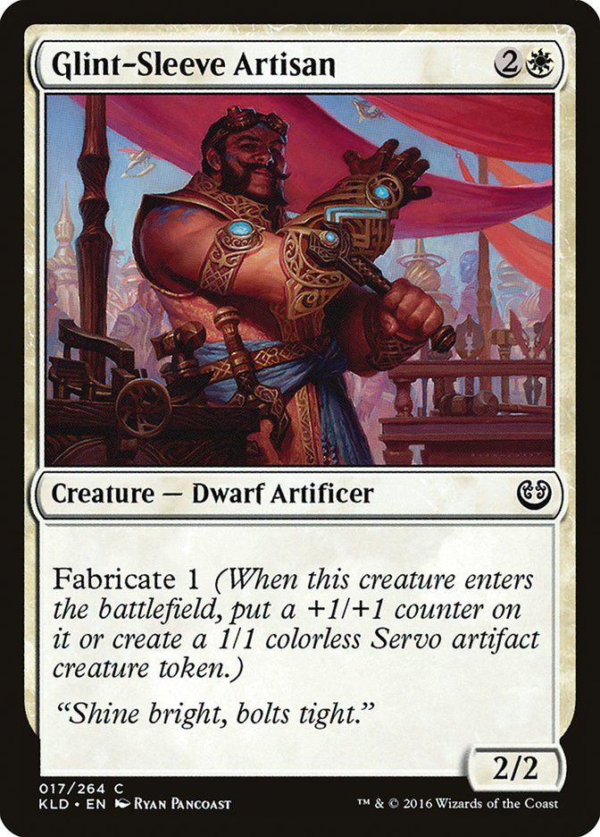 Glint-Sleeve Artisan [Kaladesh] | Jomio and Rueliete's Cards and Comics