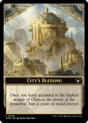 City's Blessing // Dragon Egg Double-Sided Token [Commander Masters Tokens] | Jomio and Rueliete's Cards and Comics