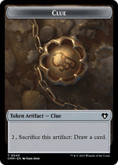 Clue // Elephant Double-Sided Token [Commander Masters Tokens] | Jomio and Rueliete's Cards and Comics