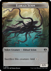 Eldrazi Scion // Satyr Double-Sided Token [Commander Masters Tokens] | Jomio and Rueliete's Cards and Comics