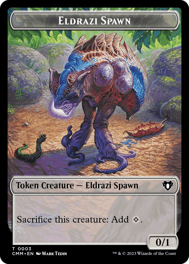 Eldrazi Spawn // Insect Double-Sided Token [Commander Masters Tokens] | Jomio and Rueliete's Cards and Comics