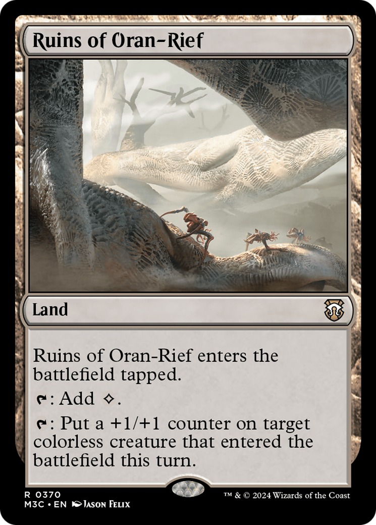 Ruins of Oran-Rief (Ripple Foil) [Modern Horizons 3 Commander] | Jomio and Rueliete's Cards and Comics