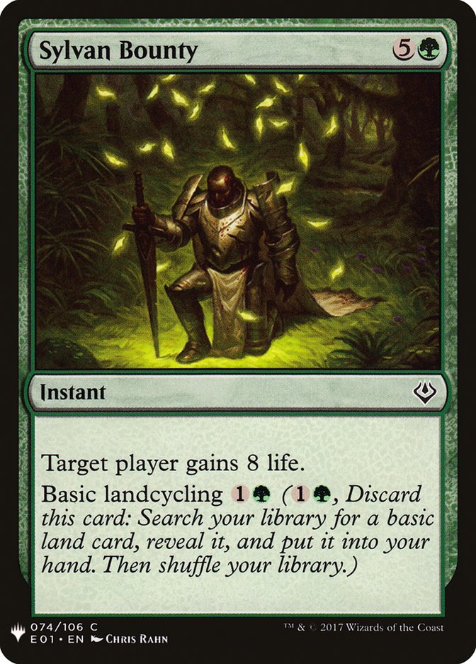 Sylvan Bounty [Mystery Booster] | Jomio and Rueliete's Cards and Comics