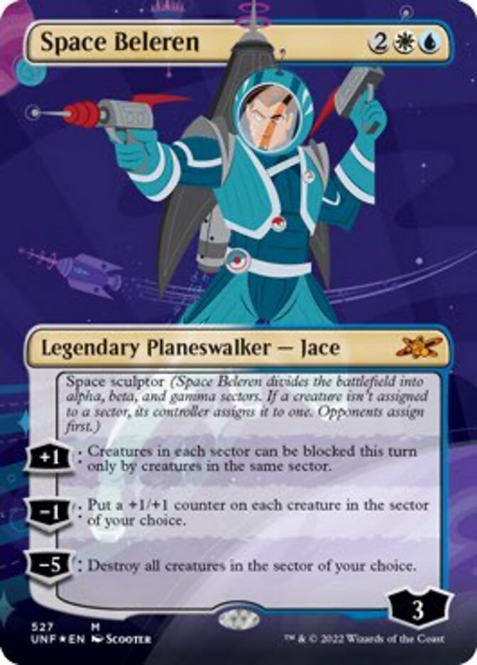 Space Beleren (Borderless) (Galaxy Foil) [Unfinity] | Jomio and Rueliete's Cards and Comics