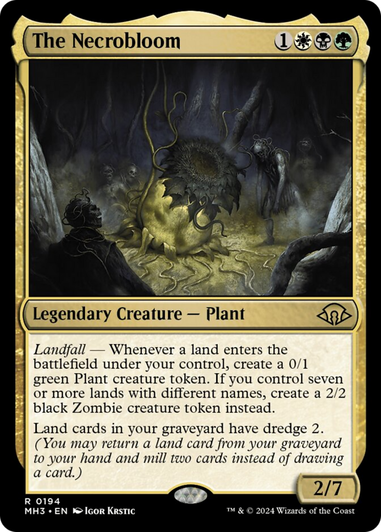 The Necrobloom [Modern Horizons 3] | Jomio and Rueliete's Cards and Comics