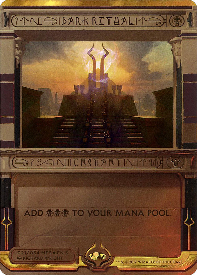 Dark Ritual (Invocation) [Amonkhet Invocations] | Jomio and Rueliete's Cards and Comics