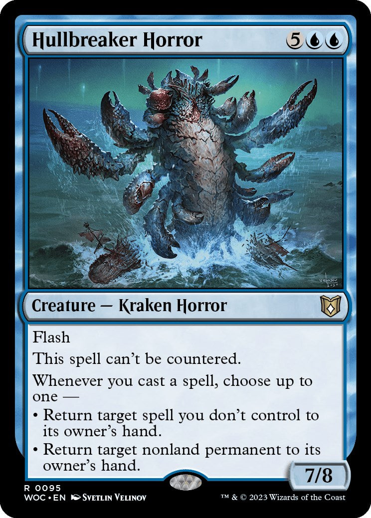 Hullbreaker Horror [Wilds of Eldraine Commander] | Jomio and Rueliete's Cards and Comics