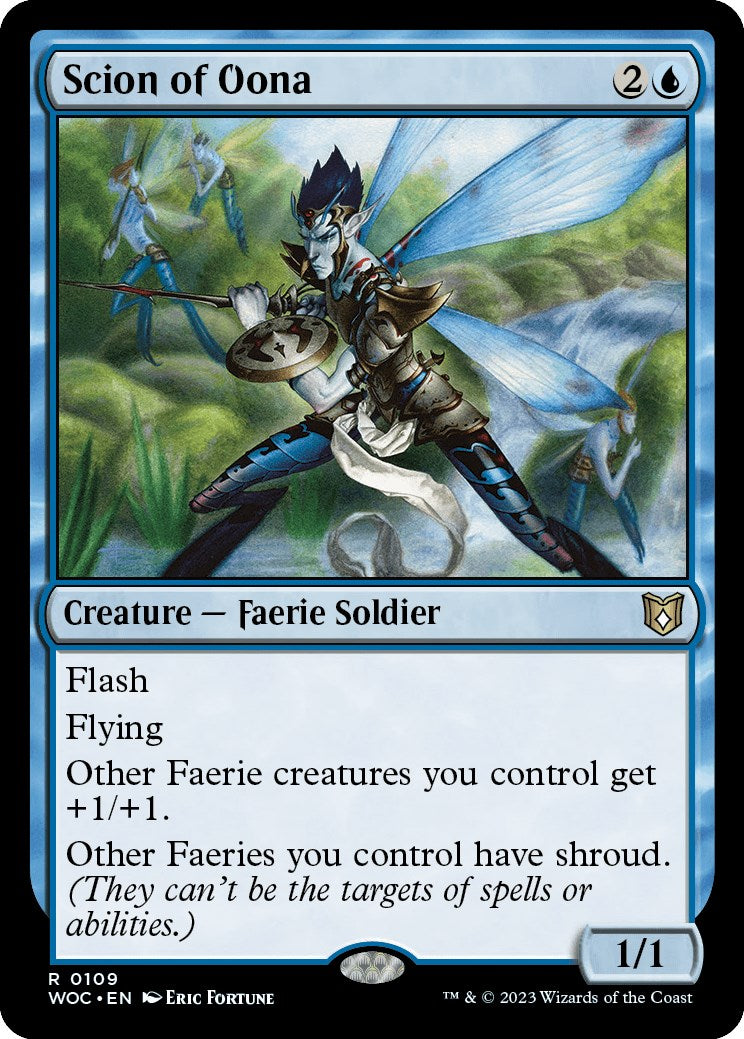 Scion of Oona [Wilds of Eldraine Commander] | Jomio and Rueliete's Cards and Comics