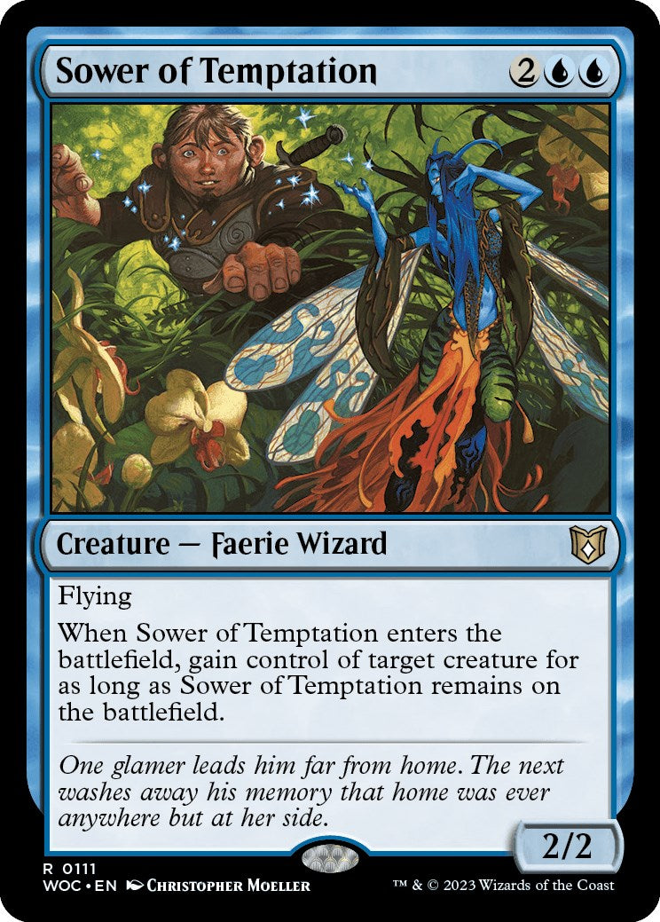 Sower of Temptation [Wilds of Eldraine Commander] | Jomio and Rueliete's Cards and Comics
