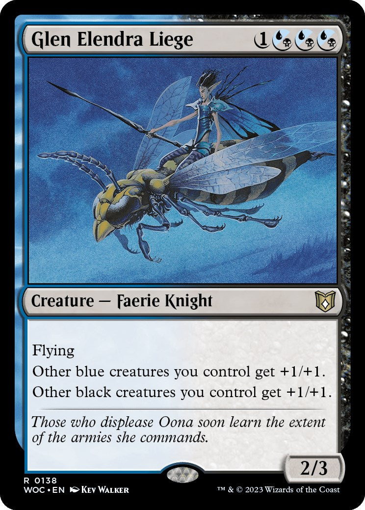 Glen Elendra Liege [Wilds of Eldraine Commander] | Jomio and Rueliete's Cards and Comics
